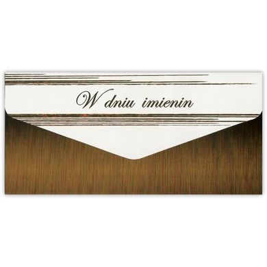 Trend, karnet z kopertą, Imieniny