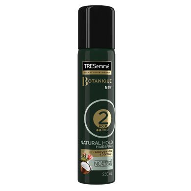 TRESemmé, Botanique Natural Hold Hairspray, lakier do włosów, naturalne utrwalenie, 250 ml