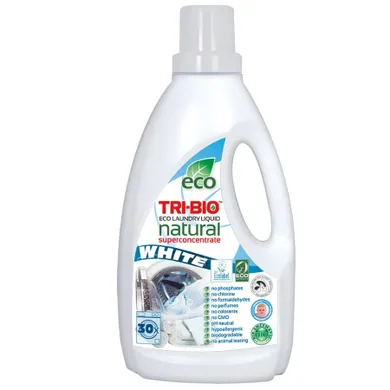Tri-Bio, ekologiczny skoncentrowany płyn do prania, White, 1,42 l