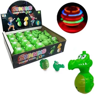 Trifox, bączek interaktywny, krokodyl, zabawka nakręcana, 1 szt.