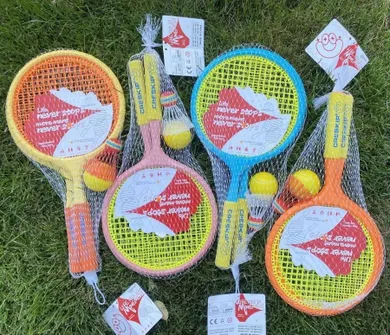 Trifox, badminton i tenis 2w1, 1 zestaw do gry