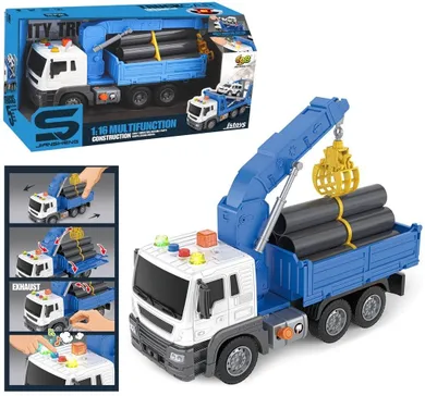 Trifox, ciężarówka z wysięgnikiem i załadunkiem, 1:16