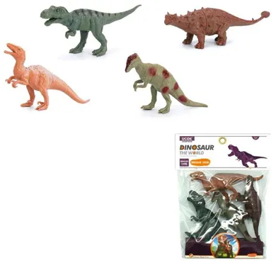 Trifox, Dinozaury, zestaw figurek, 4 szt.