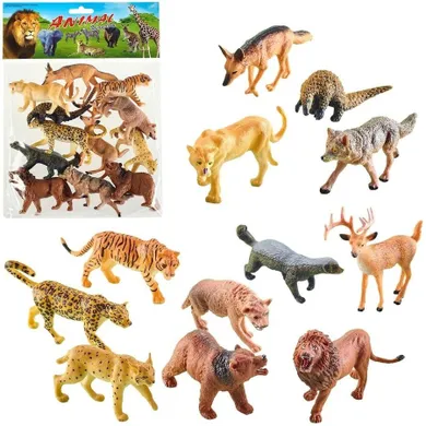 Trifox, dzikie zwierzęta, zestaw figurek