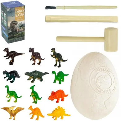 Trifox, jajo dinozaura, wykopaliska, zestaw naukowy, 1 szt.