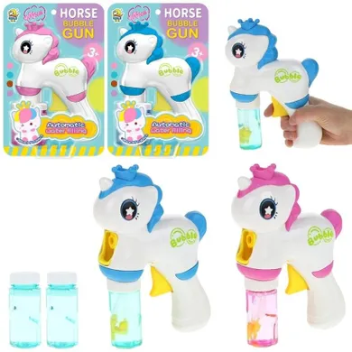 Trifox, jednorożec, pistolet na bańki mydlane, 2-60 ml, 1 szt.
