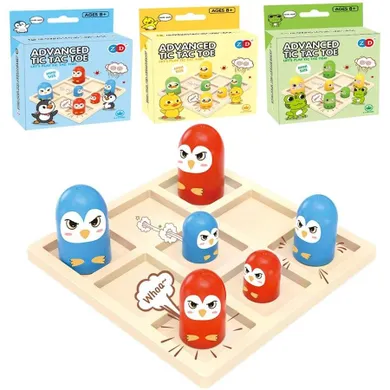 Trifox, kółko i krzyżyk, gra logiczna, 1 szt.