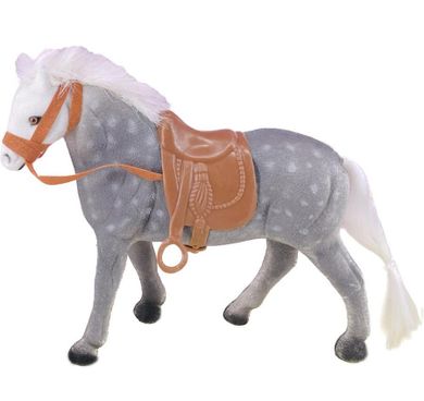 Trifox, Koń, figurka flokowana, szary w kropki