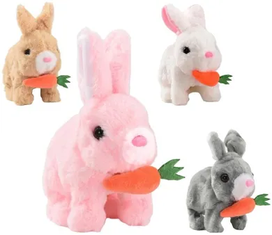 Trifox, Królik chodzący, maskotka interaktywna, 1 szt.