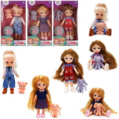 Trifox, lalka bobas z przytulanką, 1 szt.