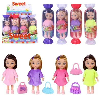 Trifox, lalka dziewczynka w cukierku, 16 cm, 1 szt.