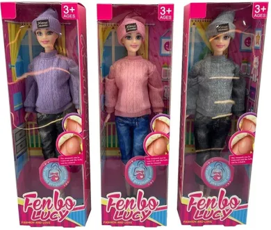 Trifox, lalka w ciąży w sweterku, 1 szt.