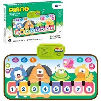 Trifox, mata muzyczna, pianinko, zwierzęta