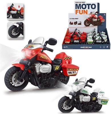 Trifox, motocykl policyjny, pojazd interaktywny, 1 szt.