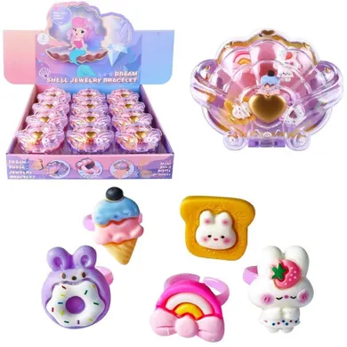 Trifox, pierścionki w szkatułce na nadgarstek, 1 szt.