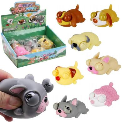 Trifox, pies do ściskania z wyskakującymi oczami, 1 szt.