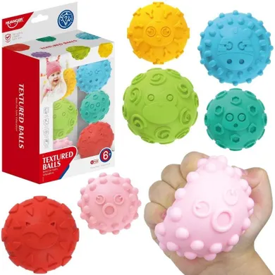 Trifox, piłeczki sensoryczne, 6 szt.