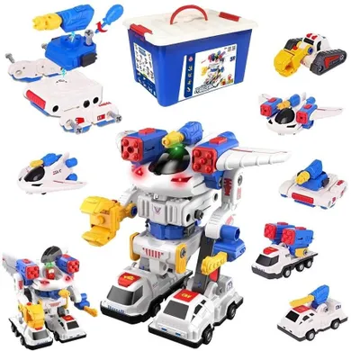 Trifox, pojazdy magnetycznie, robot, 50 elementów