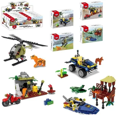 Trifox, przygoda w dżungli, klocki, 108 elementów