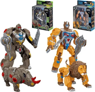 Trifox, robot transformujący, zwierzęta, 1 szt,