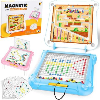 Trifox, tablica magnetyczna, labirynt, mozaika, 2w1