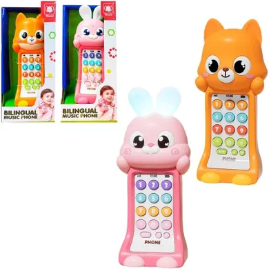 Trifox, telefon muzyczny, zabawka interaktywna, 1 szt.