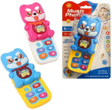 Trifox, telefon piesek, zabawka interaktywna, 1 szt.