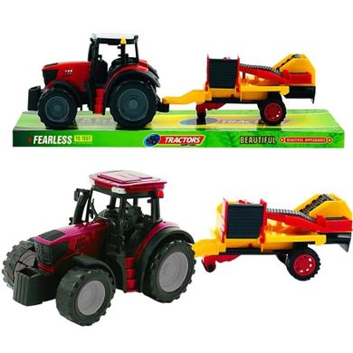 Trifox, traktor z maszyną rolniczą, pojazd