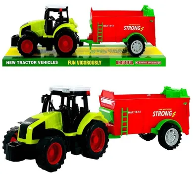 Trifox, traktor z przyczepą, pojazd rolniczy
