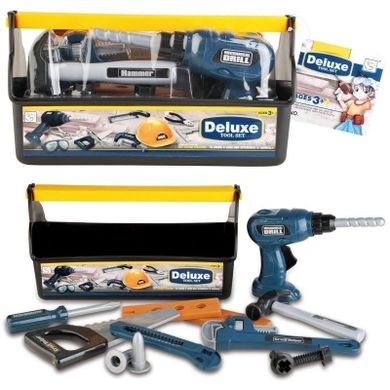 Trifox, zestaw narzędzi z wiertarką w skrzynce