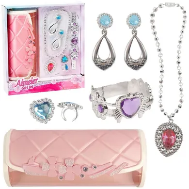 Trifox, zestaw piękności, biżuteria z torebką