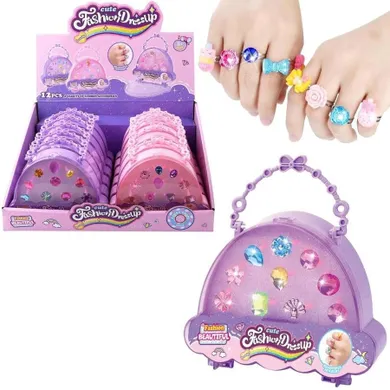 Trifox, zestaw pierścionków, 10 elementów