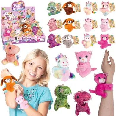 Trifox, zwierzęta, pluszowa bransoletka, 1 szt.