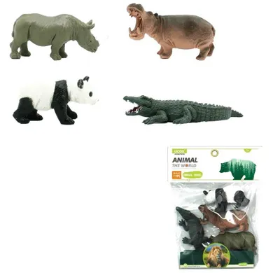 Trifox, zwierzęta zoo, zestaw figurek, 4 szt.