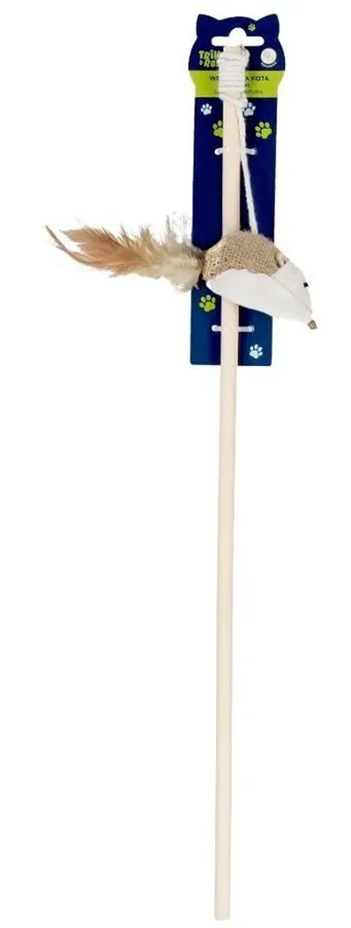 Trik&Roll, wędka dla kota, natural