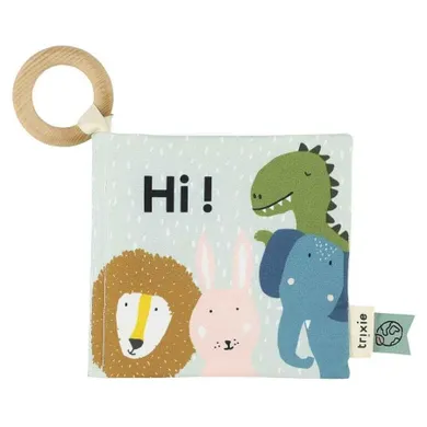 Trixie Baby, książeczka ze zwierzątkami, miękka