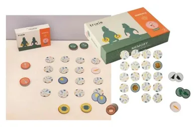 Trixie Baby, Memorki, gra pamięciowa, Zwierzęta, 48 kart