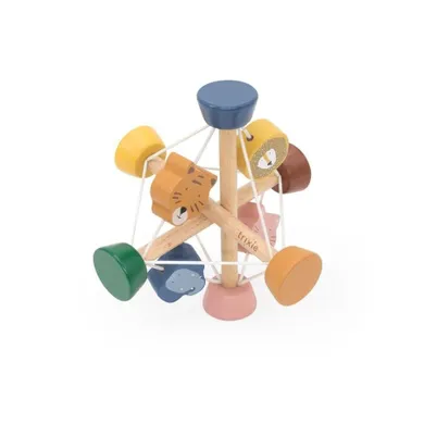 Trixie Baby, piłka edukacyjna, drewniana