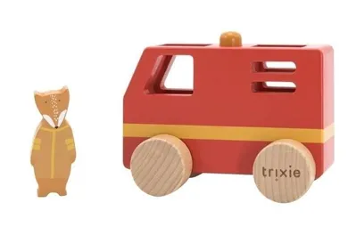 Trixie Baby, wóz strażacki drewniany