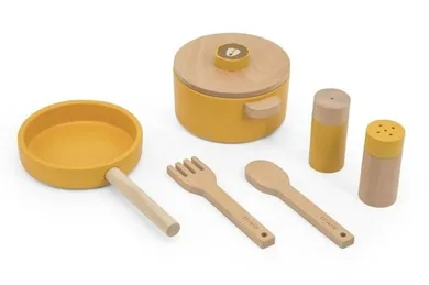Trixie Baby, zestaw kuchenny, drewniany