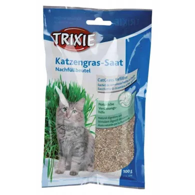 Trixie, trawa dla kota woreczek, 100g