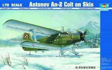 Trumpeter, Antonov An-2 Colt on Skis, model plastikowy