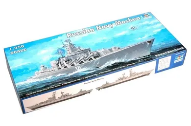 Trumpeter, Moskva Russian Navy, model do sklejania, 1:350