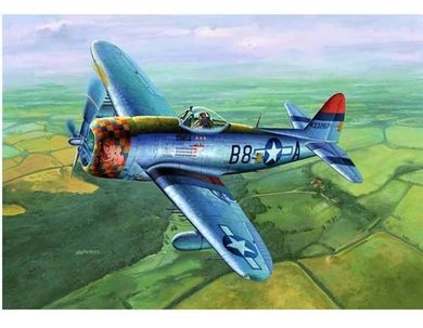 Trumpeter, P-47D-30 Thund erbolt D.F., model do sklejania