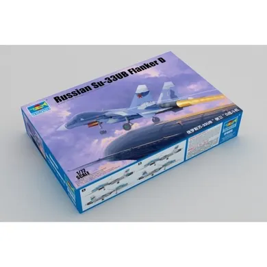 Trumpeter, Russian Su-33U B Flanker D, 1:72