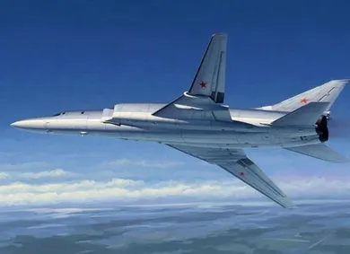 Trumpeter, Tu-22M2 Backfi re B, samolot, model do sklejania