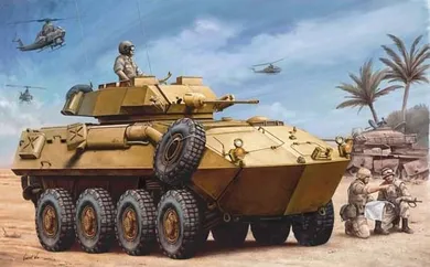 Trumpeter, USMC LAV-25 Pi ranha, model do sklejania