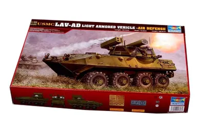 Trumpeter, USMC LAV-AD Light Armored Vehicle - Air Defense, model do składania, 1:35