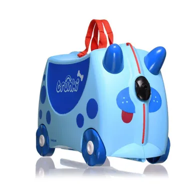 Trunki, Niebieski Pies, jeżdżąca walizeczka