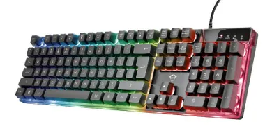 Trust, Azor Gaming Keyboard Us, klawiatura, GXT835